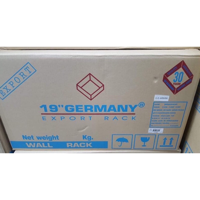 ตูRack19”GERMANY(6Uลึก60)