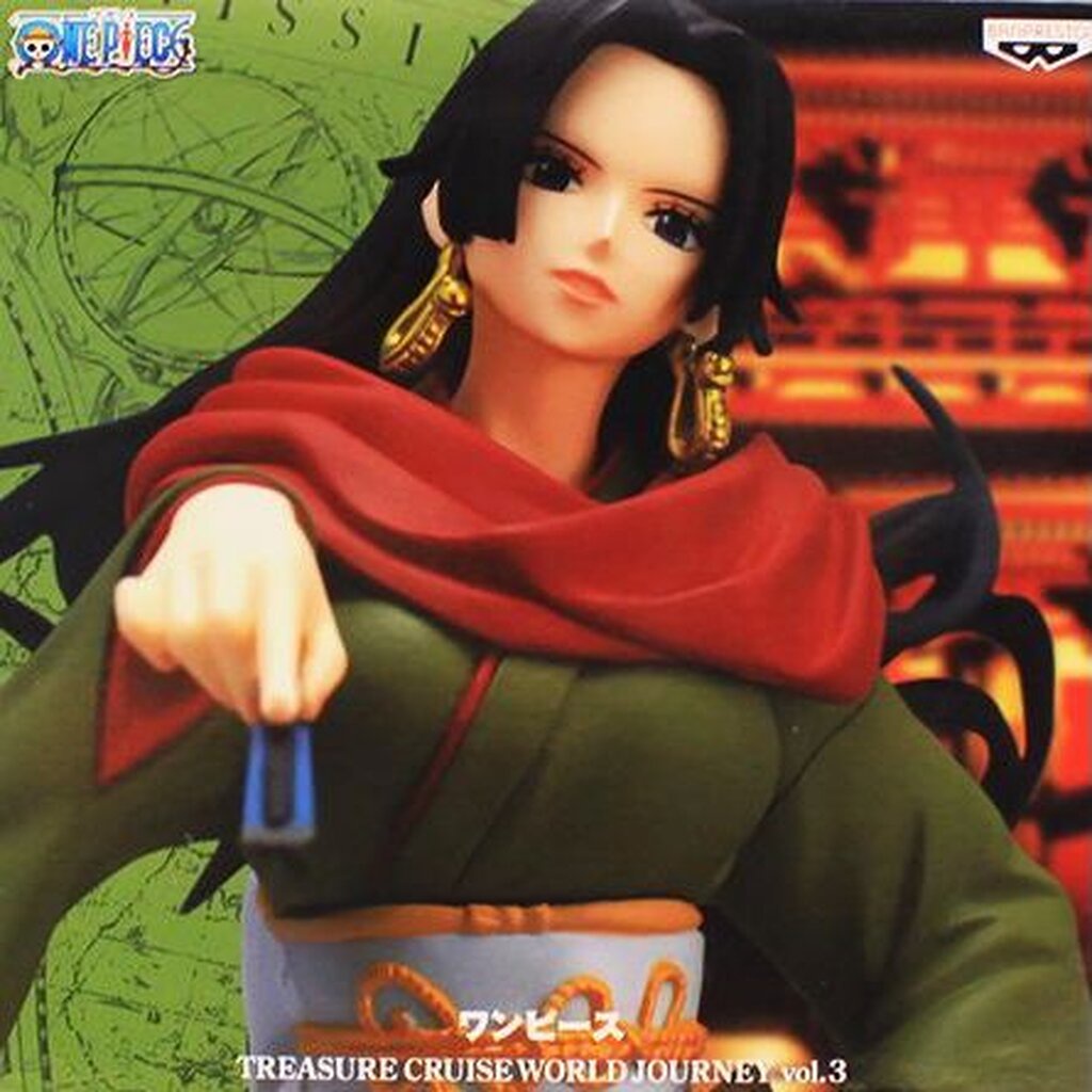 Boa Hancock ของแท้ JP แมวทอง - Treasure Cruise World Journey Banpresto [โมเดลวันพีช]