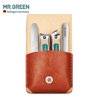 MR.GREEN ชุดกรรไกรตัดเล็บ ชนิดเหล็กกล้าไร้สนิม เกรดทางการแพทย์ 4 ชิ้น