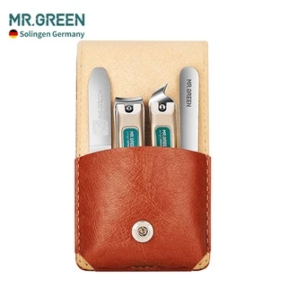 MR.GREEN ชุดกรรไกรตัดเล็บ ชนิดเหล็กกล้าไร้สนิม เกรดทางการแพทย์ 4 ชิ้น