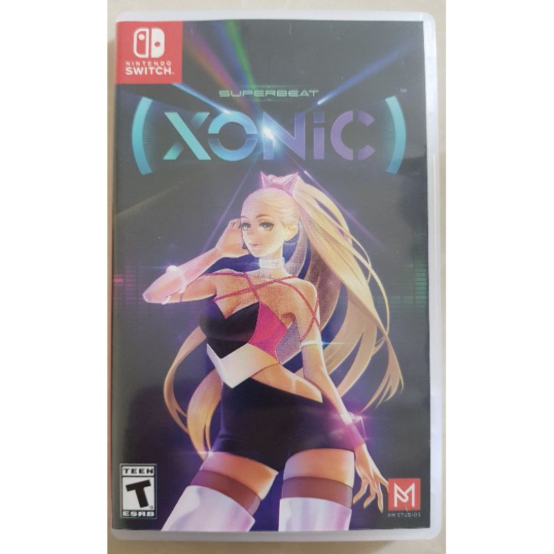แผ่นเกม Superbeat Xonic Ex , Nintendo Switch แผ่นมือสอง