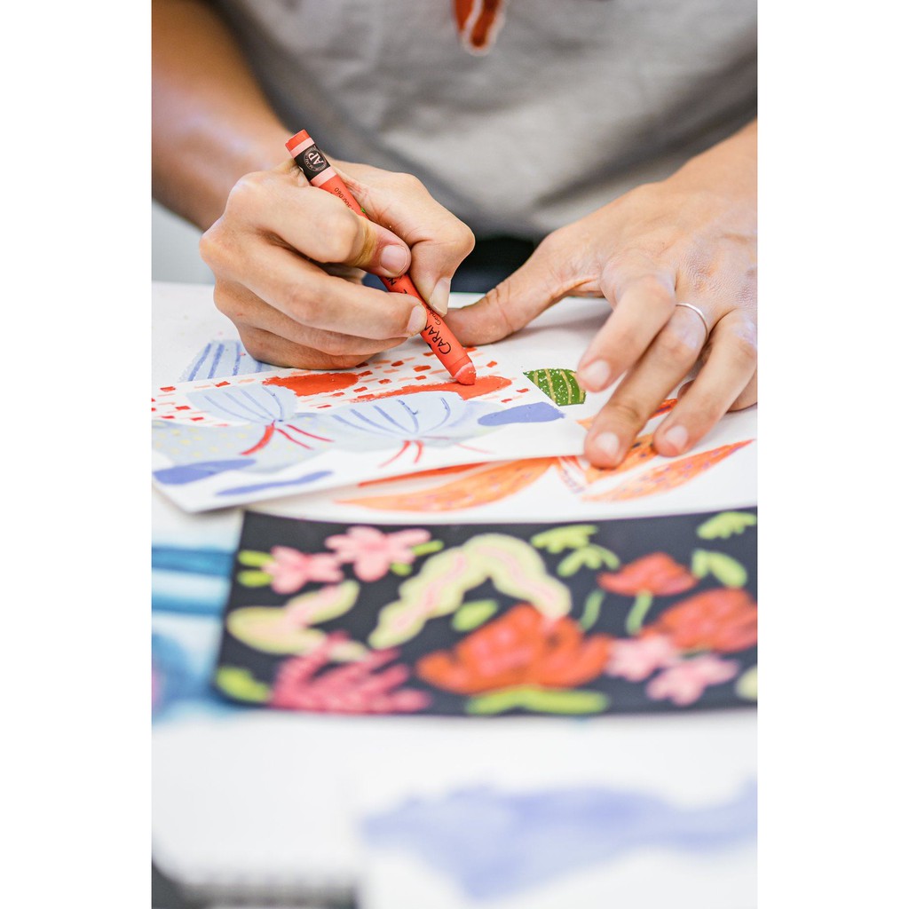 Caran D’arche(คารันดาช) สีเทียนระบายน้ำ รุ่น Neocolor II แท่งปลีก มีให้เลือก 126 สี (2/7) - รูปที่ 2