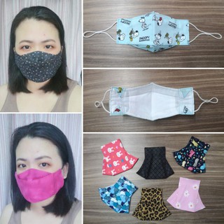 Mask 3D แบบผ้า 4 ชั้น มีช่องใส่แผ่นกรอง