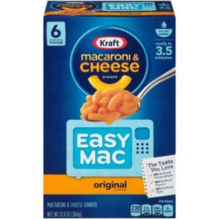 (ได้ coins🪙)🍝พร้อมส่งเจ้าแรก! kraft mac &amp; cheese Easymac macaroni &amp; cheese จาก kraft อเมริกา🇺🇲 (366 g.)