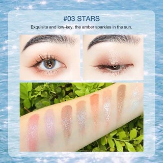 LAMUSELAND อายแชโดว์ แบบกลิตเตอร์ เนื้อลิขวิด มี 8 สี
