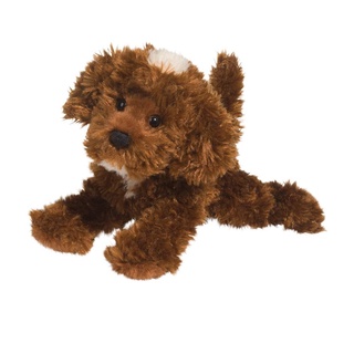 Douglas Bosco Chocolate Labradoodle - CT3993 - ตุ๊กตาสุนัขลาบาดูเดิ้ล บอสโก้ สีชอคโกแลค ขนาดยาว 7 นิ้ว (รวมหาง)