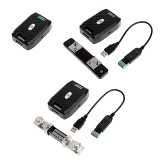 Pzem - 017 Dc Rs 485 อินเตอร์เฟซโมดูลรถยนต์ 0-3 V 300 A Shunt Usb