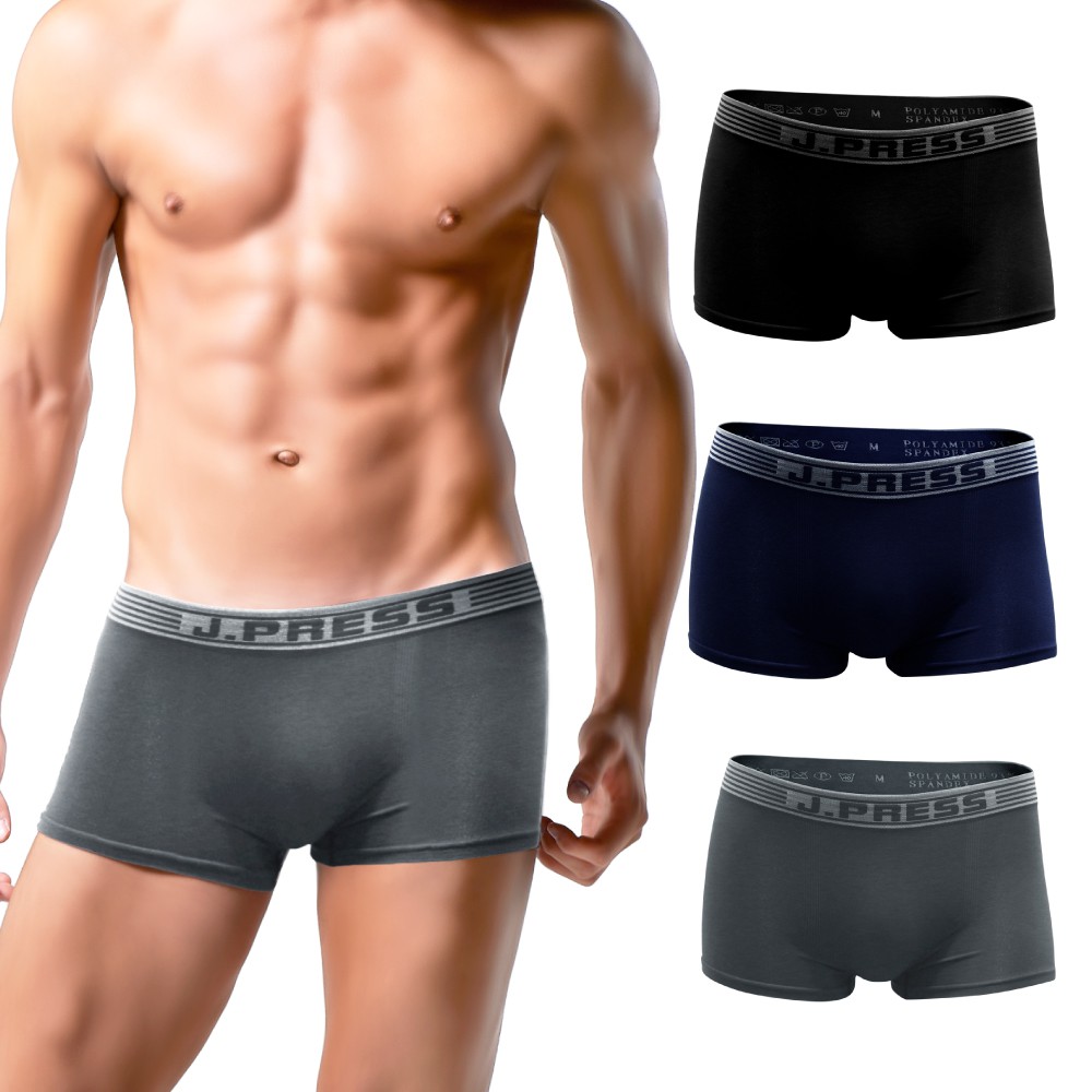 J.Press กางเกงในชาย ขาสั้น Seamless เจเพรส รุ่น 8214 จำนวน 1 ตัว/แพ็ค (มีให้เลือก 3 สี)