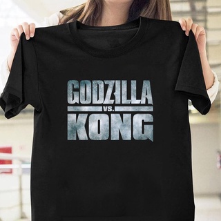 [S-5XL] เสื้อยืด ผ้าฝ้าย แบบนิ่ม พิมพ์ลาย Godzilla Vs Kong Monster Battle Fan สวมใส่สบาย สําหรับผู้ชาย