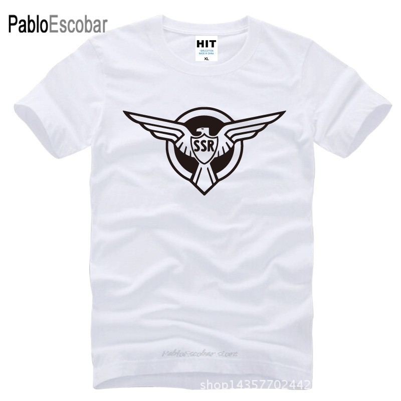เสื้อยืดพิมพ์ลาย captain america ssr avengers แฟชั่นสําหรับผู้ชาย