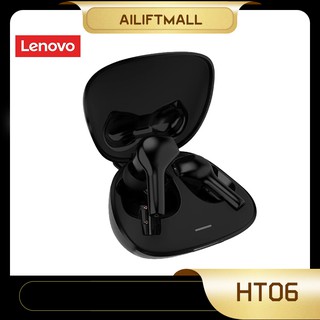 【BIG SALE】Lenovo HT06 TWS 5.0 Bertone ชิปบลูทูธ 5.0 หูฟัง Dual MIC ลดเสียงรบกวนหูฟังไร้สายกันน้ำลดเสียงรบกวน PK Air 2S