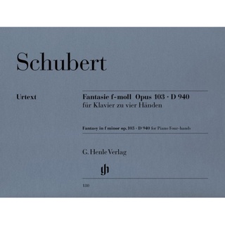 SCHUBERT Fantasy f minor op. 103 D 940 (HN180)