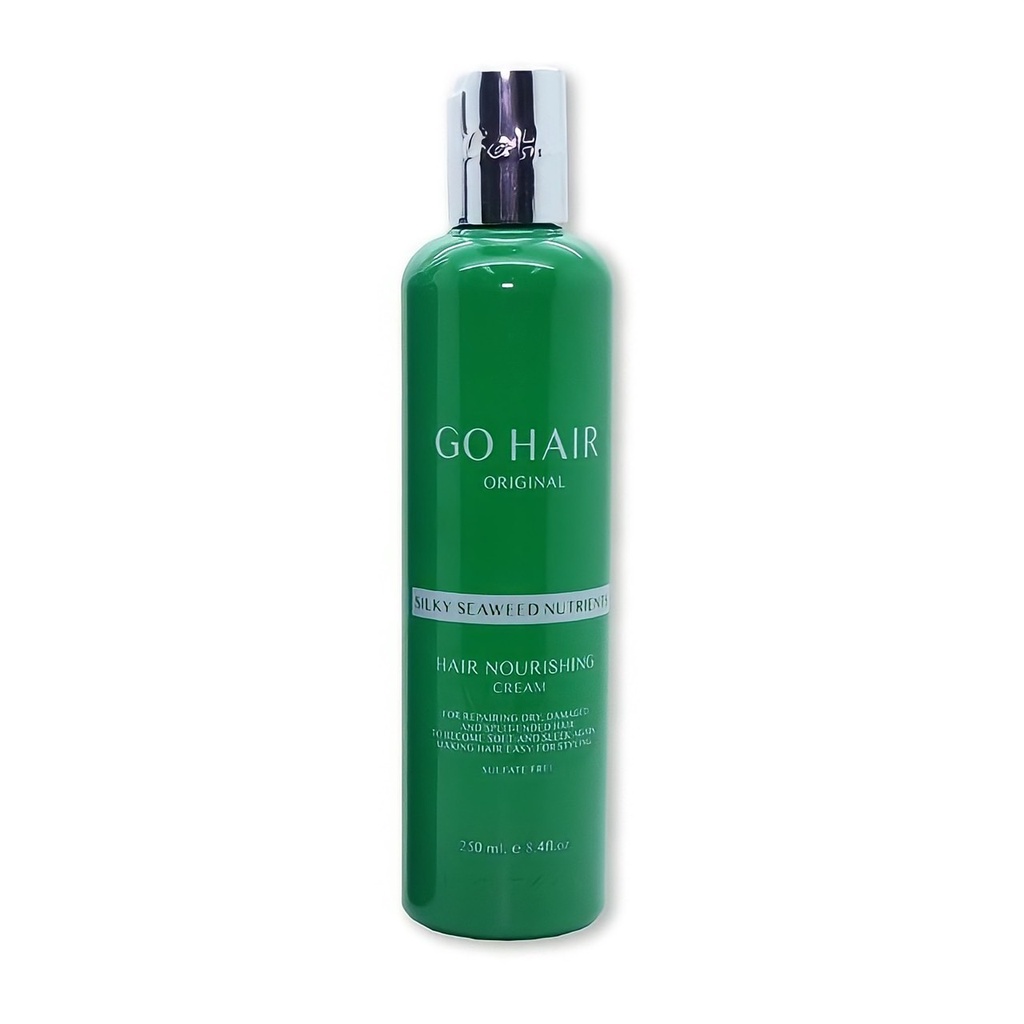 โกแฮร์ 100/250 ml ครีม ทรีทเม้นท์ บำรุงผม ซิลกี้สาหร่ายทะเล GO HAIR Silky