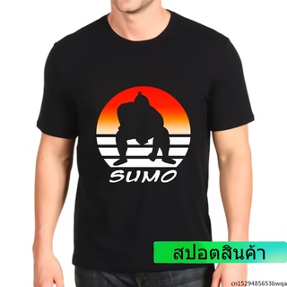 ใหม่เสื้อยืดลําลองสําหรับผู้ชายแขนสั้นพิมพ์ลาย Kawaii Anime Graphic Sumo Sport