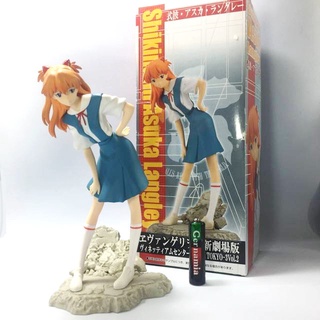 (แท้/มือ1/มือ2) SEGA Evangelion Shikinami Asuka Langley Vinettium Center of Tokyo-3 vol.2 Figure โมเดล ฟิกเกอร์​ อาสึกะ