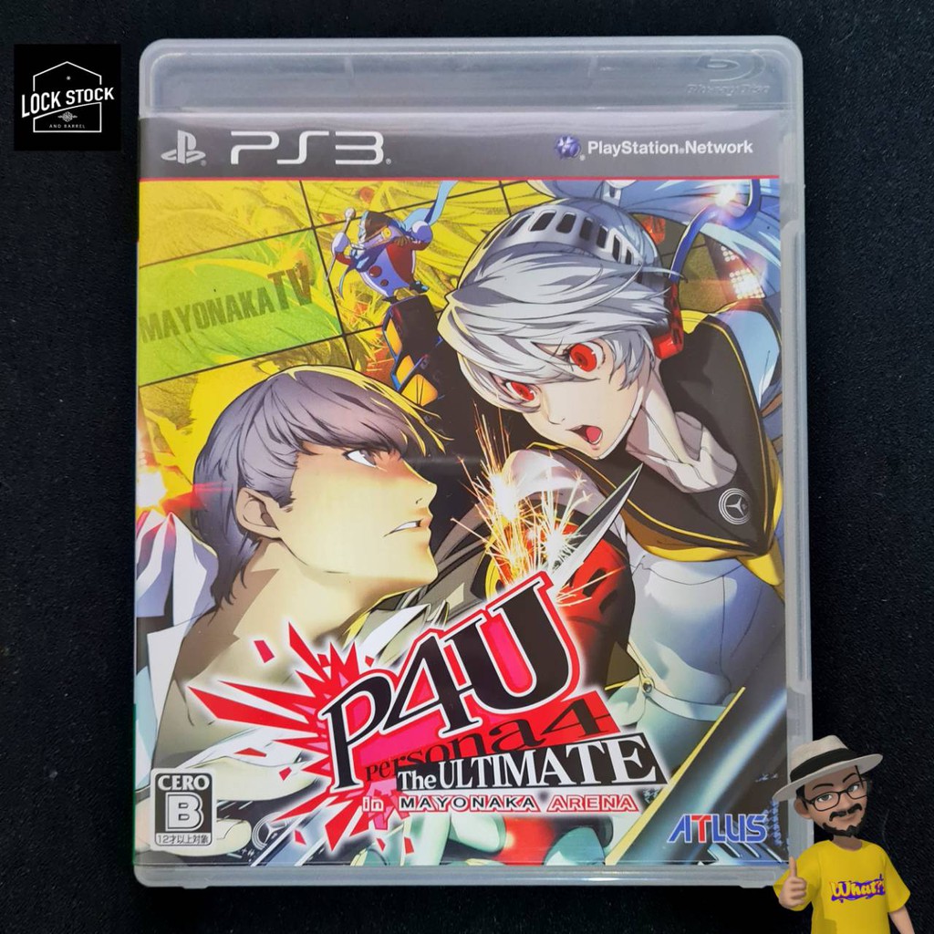 Persona 4 : The Ultimate in Mayonaka Arena แผ่นเกมส์แท้ PS3 มือสอง
