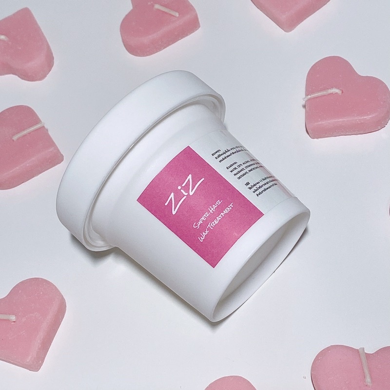 🌸ผมเสีย ใช้กระปุกเดียว ผมดีขึ้นเห็นผลเลย!!! ZiZ  super hair wax treatment. ซิซ ทรีทเม้นท์เคลือบเงาผม+บำรุงผมเสีย - รูปที่ 3