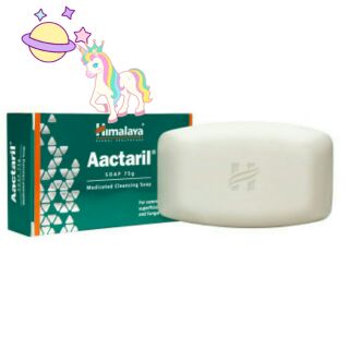 🦄🦄 1แถม​1 สบู่รักษาโรคผิวหนัง Himalaya Aactaril soap 75กรัม