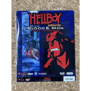 VCD(ซอง) เฮลบอย - อเวจีเลือดปีศาจ Hellboy Animated - Blood &amp; Iron (2 แผ่นจบ)