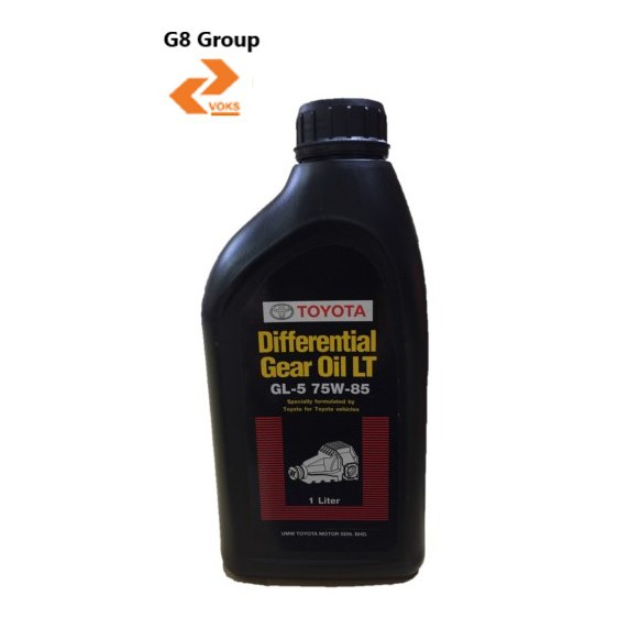 Toyota Differential Gear Oil GL-5 ( 1 ลิตร ) 75W85 ( DGLT5-75W85-1L)