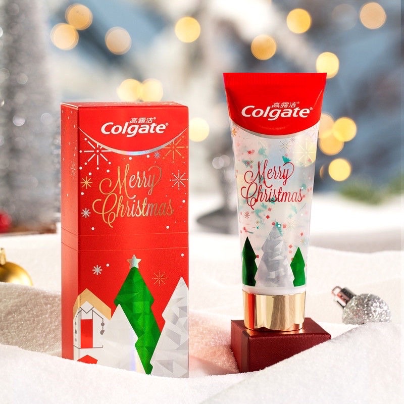 ยาสีฟัน Colgate Christmas พร้อมส่ง💚❤️🎄