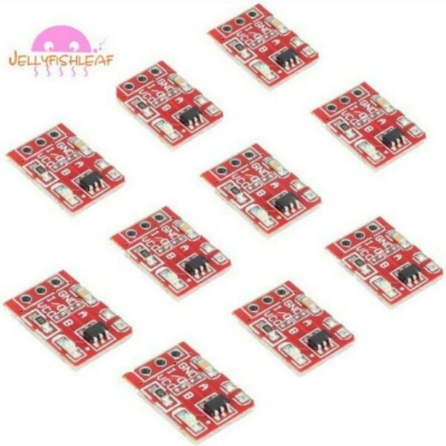 ชุดส่วนประกอบเซ็นเซอร์ TTP223 ของ SUPER SENSITIVE TP223 ของ 10 ชิ้น