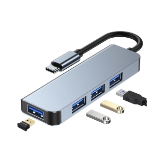 GOOJODOQ ฮับ USB Type-C Hdmi-เข้ากันได้กับ 4K VGA Rj45 Lan Ethernet SD Tf USB-C 3.0Type-C 3.5 มม. แจ็คเสียง สําหรับ Macbook Pro OTG