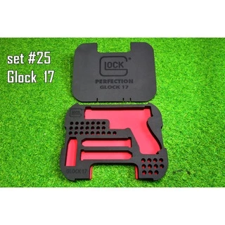 GLOCK 19 GLOCK 26 และ SIG SAUER P365 โฟม EVA ตัดเข้ารูปกล่องเดิม (มีสินค้าพร้อมส่งในไทย)