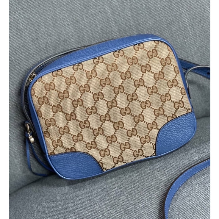 Gucci Bree Original GG Canvas Mini Messenger Bag Shopee Thailand