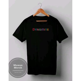 เสื้อยืดคอกลมเสื้อยืด ลาย Dynamite BTSS-4XL