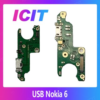 Nokia 6 /nokia6 อะไหล่สายแพรตูดชาร์จ แพรก้นชาร์จ Charging Connector Port Flex Cable（ได้1ชิ้นค่ะ) ICIT 2020