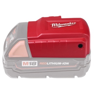 Milwaukee ตัวแปลงไฟ 18V เป็น USB มิลวอคกี้ M18 USB PS HJ2