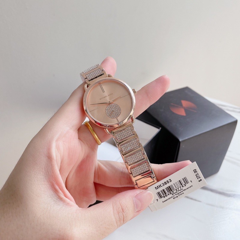 ผ่อน0%~แท้100%???? นาฬิกาข้อมือ rosegold Michael Kors MK3853 ...