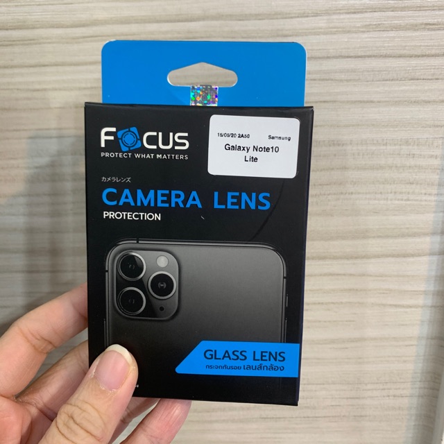 Focus กระจกเลนส์กล้อง Samsung Galaxy Note10Lite
