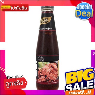 เพียวฟู้ดส์ น้ำจิ้มหมูเกาหลี 330กรัม/Pure Foods Korean Pork Dipping Sauce 330g