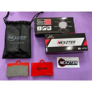 ผ้าเบรค BREMBO CALIPER (ปั๊มหูชิด)/ ปั้มด้วง ปั๊มปีกผีเสื้อ  แบรนด์ Nexzter /  ผ้าเบรคหลัง 3535AA 2 POTS DUCATI 29