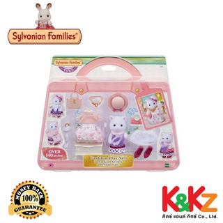 Sylvanian Town Fashion Play Set Town Girl Series PersianCat / ซิลวาเนียนทาวน์ แฟชั่นเพลย์เซต แมวเปอร์เซีย