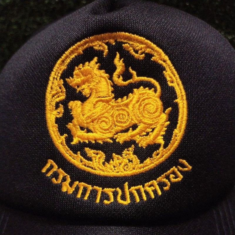 หมวกแก๊ปกรมการปกครอง สีดำ รูปที่ 2