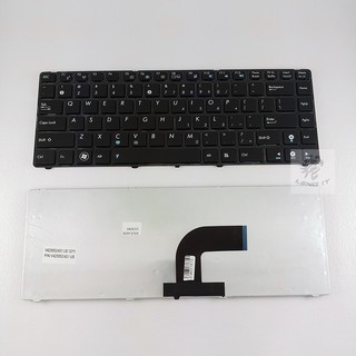 ASUS คีย์บอร์ดโน๊ตบุ๊ค KEYBOARD A43S สีดำ