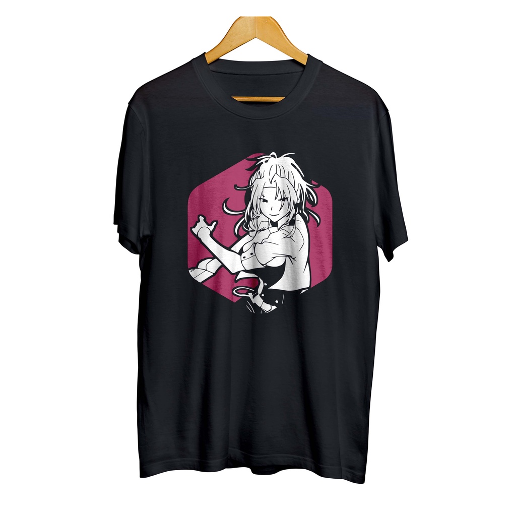 เสื้อยืดใหม่ 2022เสื้อยืดผ้าฝ้าย 100% พิมพ์ลายเกม MURATA HIMEKO - HONKAI IMPACT สไตล์ญี่ปุ่น ยุค 30L