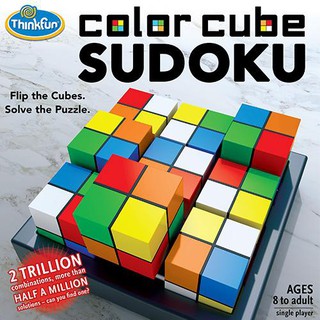 COLOR CUBE SUDOKU NO.16 เกมตัวต่อลูกเต๋า ซูโดกุ ดัดแปลงมาจากเกมซูโดกุ หรือปริศนาตารางตัวเลขสุดคลาสสิค