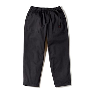 Gramicci กางเกงขายาวรุ่น UNISEX LOOSE TAPERED PANT BLACK