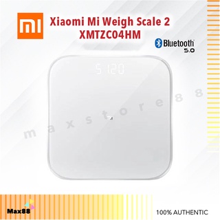 Xiaomi Mijia เครื่องชั่งน้ําหนักอัจฉริยะ 2 บลูทูธ 5.0 ช่วงน้ําหนัก 100 กรัม - 150 กก. (รุ่น XMTZC04HM)