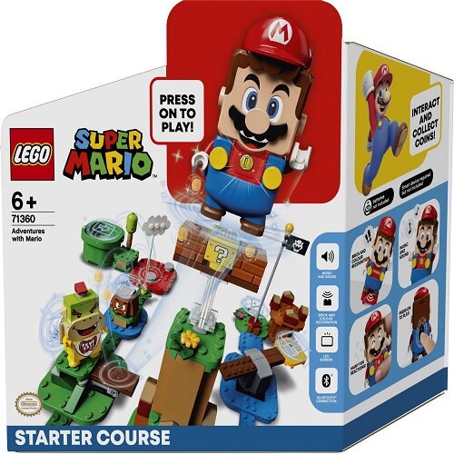 LEGO Super Mario 71360 Adventures with Mario Starter Course (231 Pieces ...