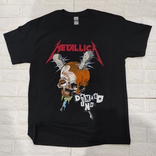 เสื้อวง Metallica damage inc ลิขสิทธิ์แท้ S-3XL