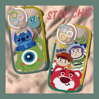 iPhone 13 13pro เคสโทรศัพท์มือถือ แบบใส ลายการ์ตูน 13prm iPhone Case การ์ตูนน่ารักโปร่งใส  Soft Case Stitch สำหรับ iPhone 12 11promax xs 13 xr 6 7 8plus xr 7Plus 8Plus Xr XS 13 12 Pro MaxTPU Case