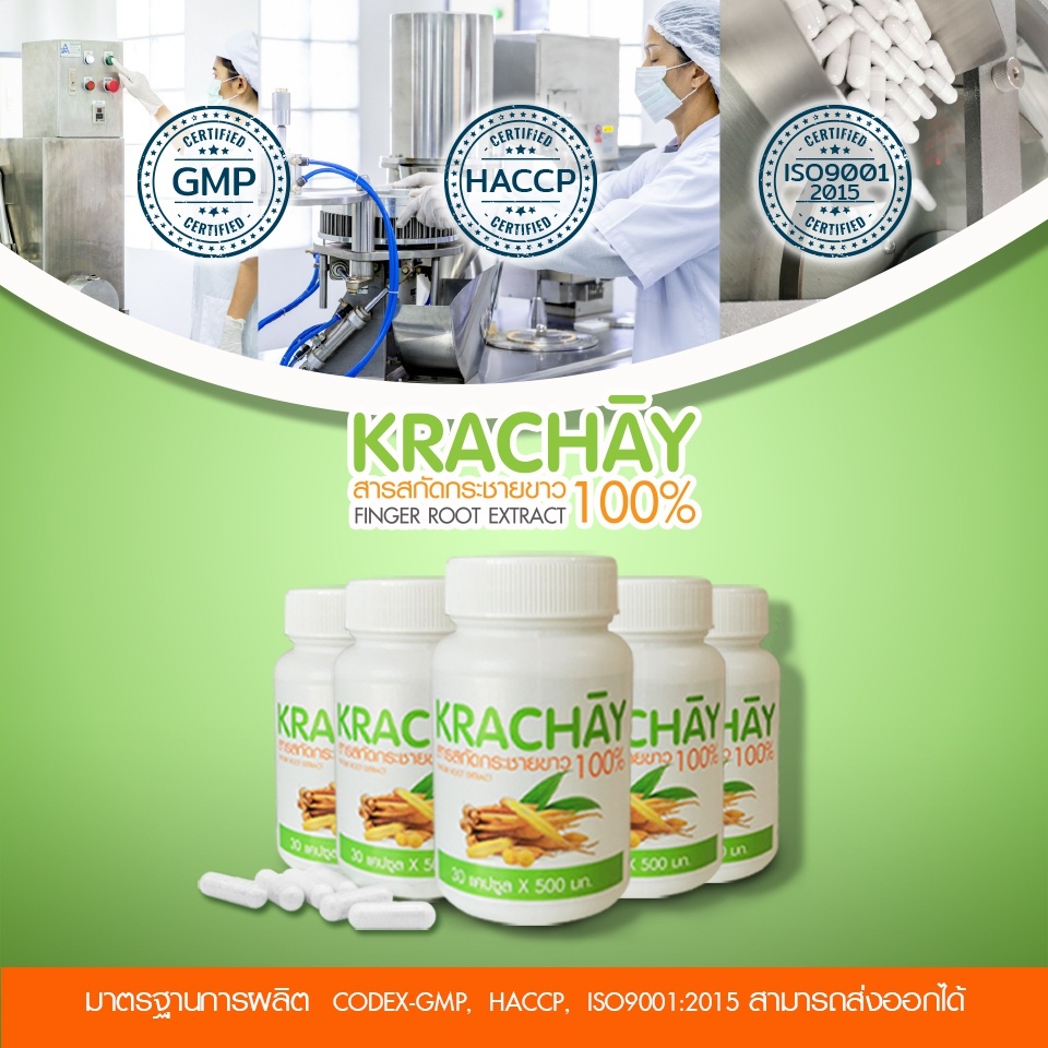กระชายขาวสกัด ⭕ กระชายสกัดเข้มข้น 100%  เพิ่มภูมิคุ้มกัน แก้กรดไหลย้อน ท้องอืด รูปที่ 4