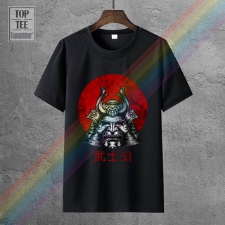 T-shirt  เสื้อยืดผ้าฝ้าย 100% พิมพ์ลาย Bushido Samurai I Ninja Japan Warrior Sword Seppuka Dakana Armor HelmetS-5XL