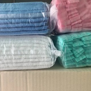 ดูร่า Dura cap หมวกตัวหนอนคลุมผม 50ชิ้น 100ชิ้น หมวกคลุมผมใยสังเคราะห์