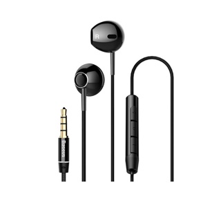 โปรโมชั่น : Baseus H06 หูฟังสเตอริโอ อินเอียร์ แบบมีสาย แจ็กขนาด 3.5 มม.